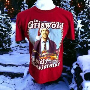 5/$20   National Lampoon's Christmas Vacation Griswold Family Clark Turkey Tee S